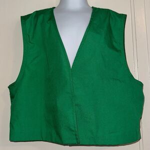 Vintage Girl Scouts green vest